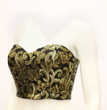 Laden Sie das Bild in den Galerie-Viewer, Corsagentop  Exclusive BlackGold Collektion H/W 2021/22