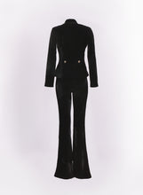 Laden Sie das Bild in den Galerie-Viewer, Anzug aus Stretsch Samt  Exclusive Black Gold Collection H/W 2021/22