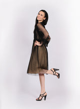 Laden Sie das Bild in den Galerie-Viewer, Cocktailkleid aus Tüll Plisee  Exclusive Collection F/S 2021 Einzelstück